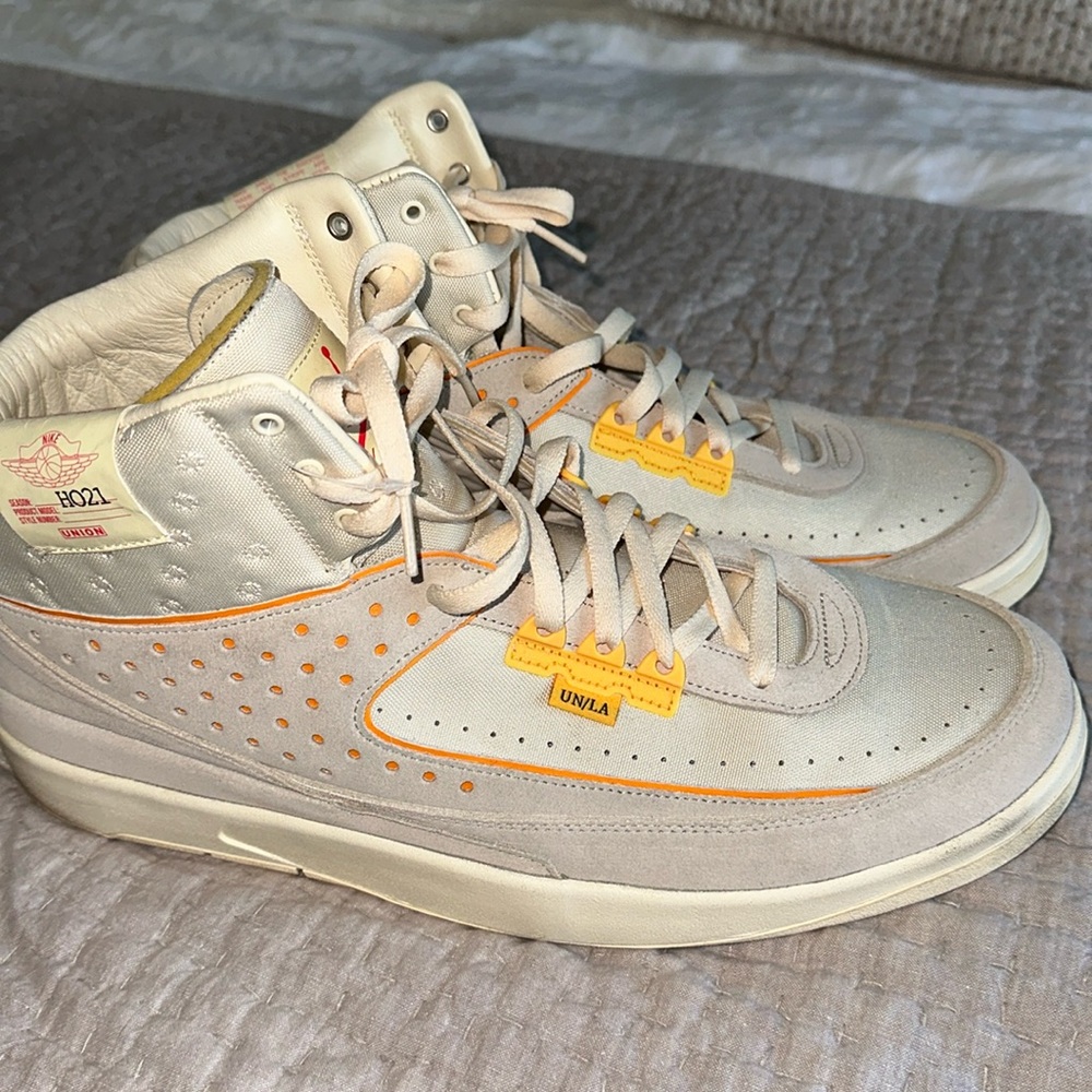Jordan x union air Jordan 2 rattan sneakers size 16, worn once